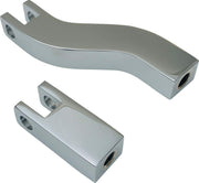Drag Specialties Passenger Foot Peg Mount Kit For Harley Davidson FXD 1450 2002-2003 - Chrome