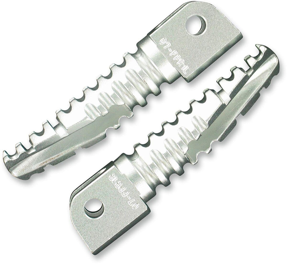 PSR SBK Pegs for OEM Footrests For Yamaha FZ-09 850 2014-2016 - Silver