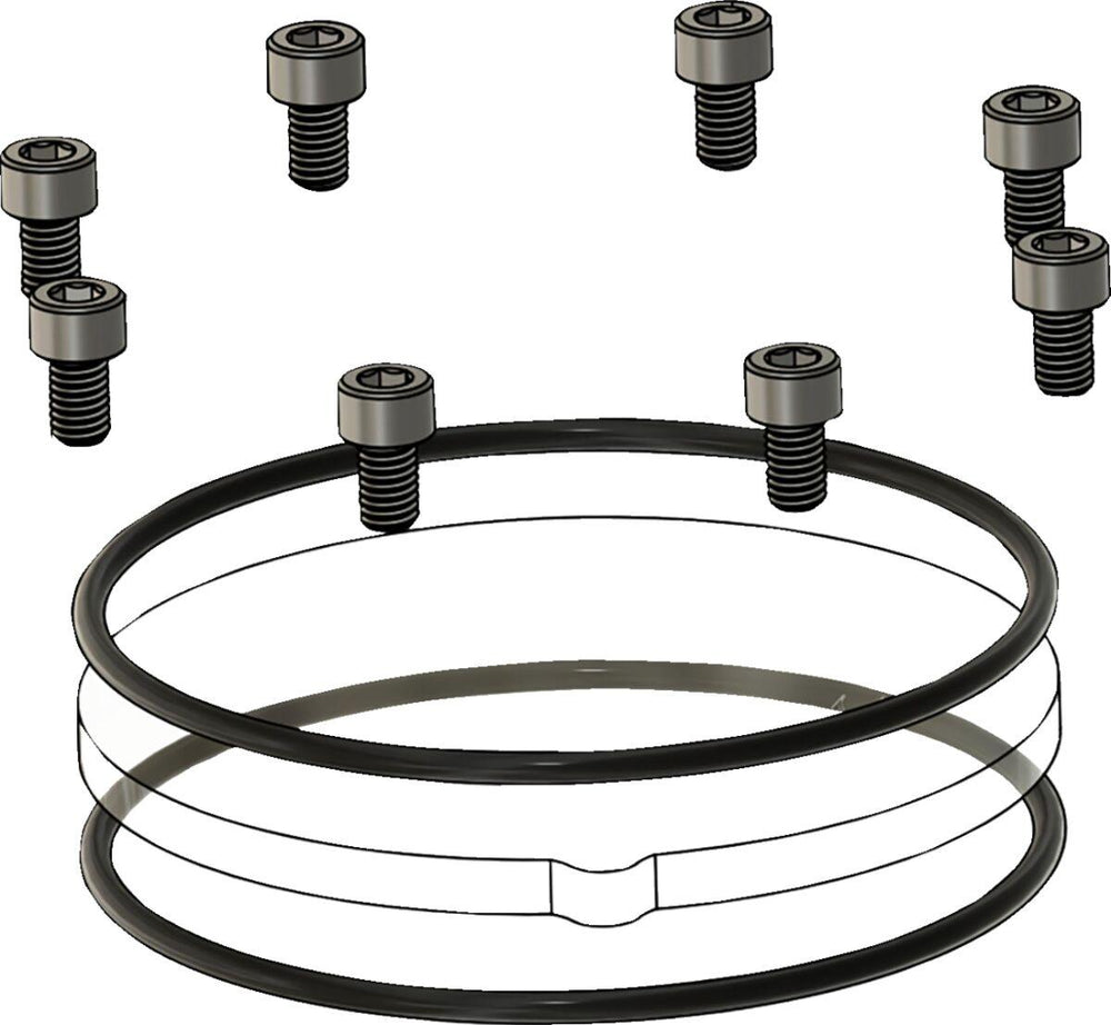 Trask Assault Cam Cover Repair Kit For Harley Davidson FLDE 1750 2018-2020 - Raw