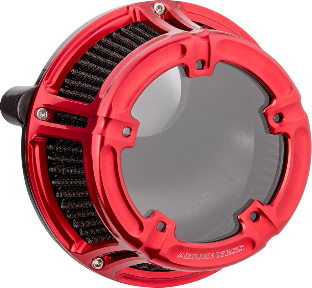 Arlen Ness Method Clear Series Air Cleaner For Harley Davidson FLHX 1923 2024-2026 - Red