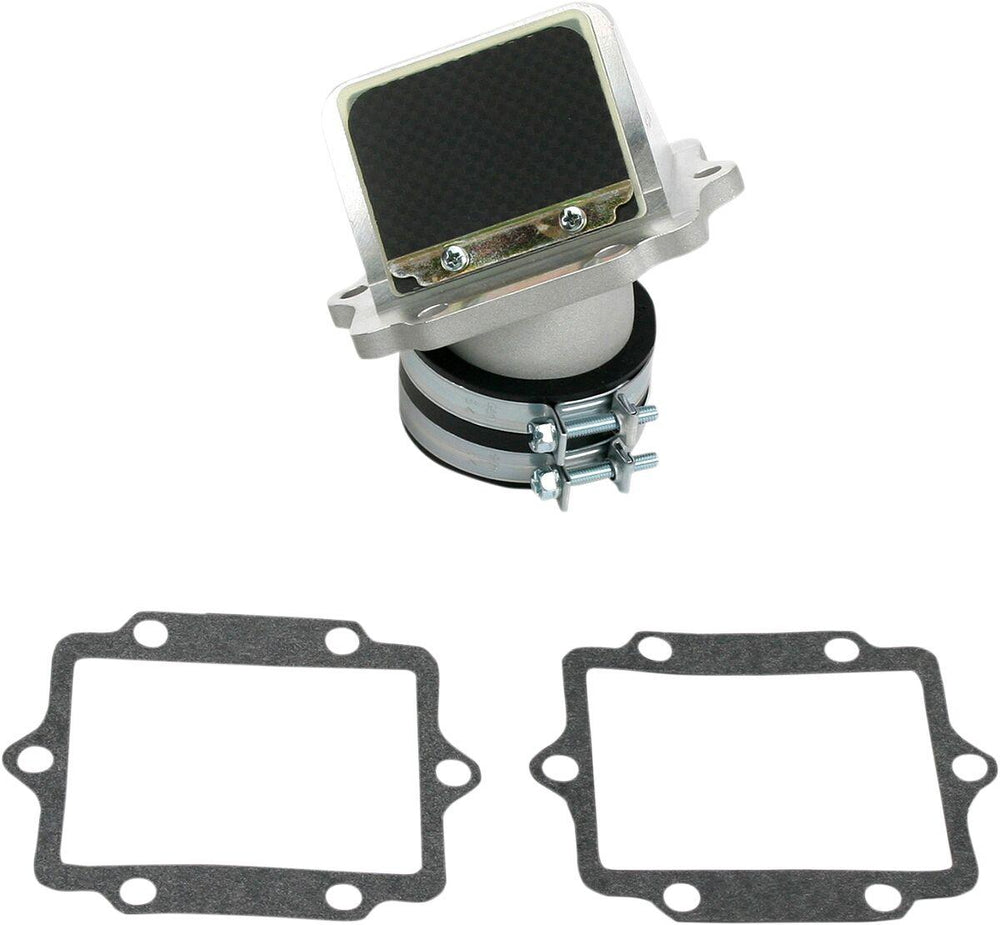 Boyesen Rad Valve Reed Cage Assembly For Kawasaki KDX250 1989-2006 - Black/Silver