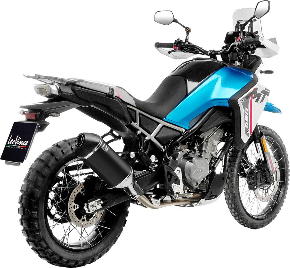 LeoVince LV-14 Black Edition Silencer For CF Moto MT 450 2024-2025