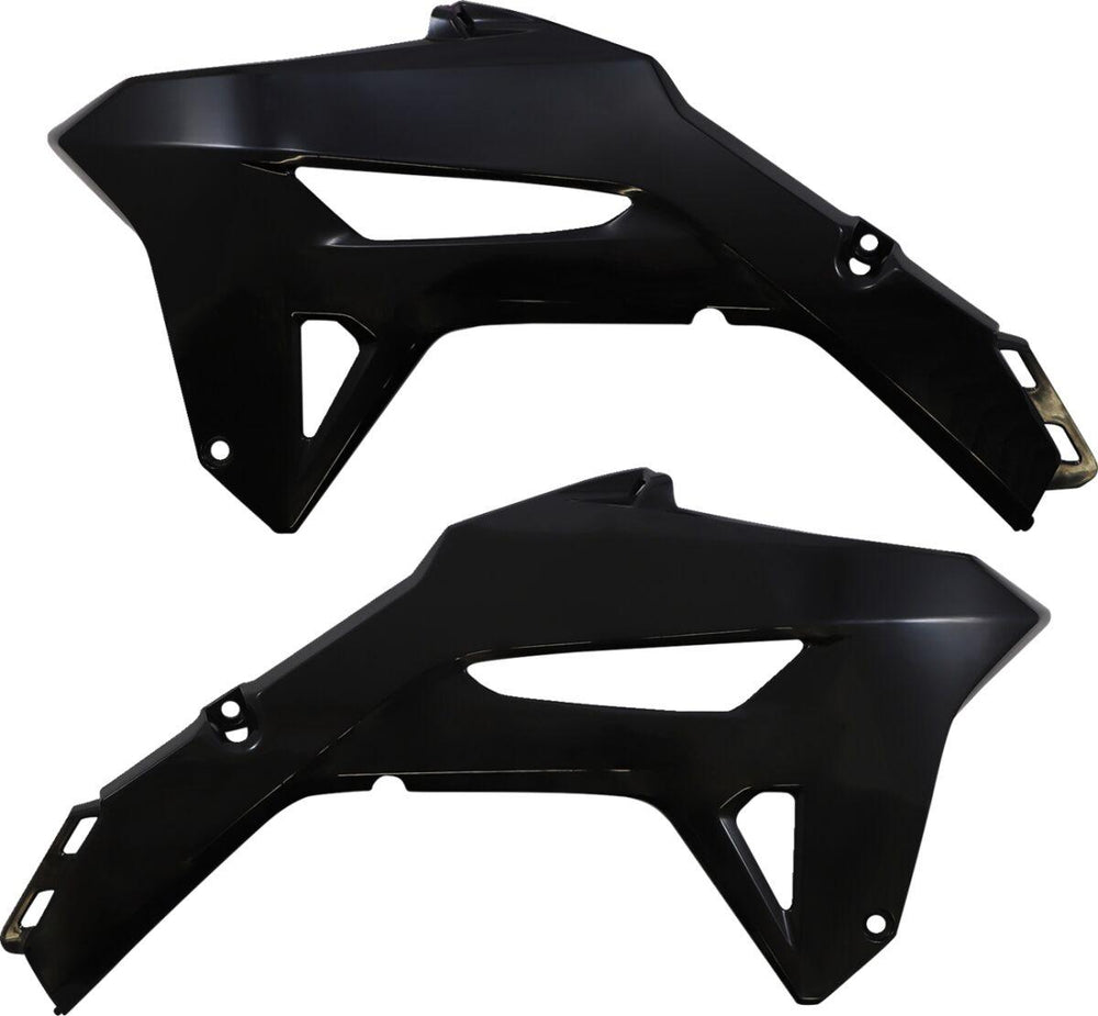 UFO Radiator Scoops For Honda CRF250R 2022-2024 - Black