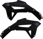 UFO Radiator Scoops For Honda CRF250R 2022-2024 - Black