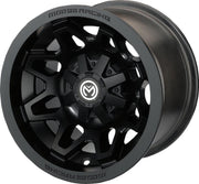 Moose Racing 416X Wheel For Kawasaki KVF650 I 4X4 2006-2013 Rear 12x8" - Black