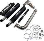 Trinity Racing Stage 5 Dual Exhaust System For Polaris RZR Pro XP 1000 Turbo 4X4 2020 - Black/Brushed