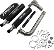 Trinity Racing Stage 5 Dual Exhaust System For Polaris RZR Pro XP 1000 Turbo 4X4 2020 - Black/Brushed