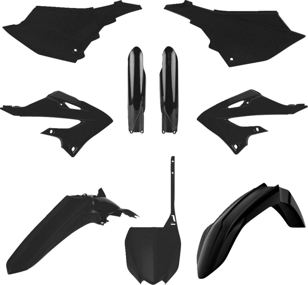 Polisport Plastics Kit For Yamaha YZ125 2022-2026 - Black