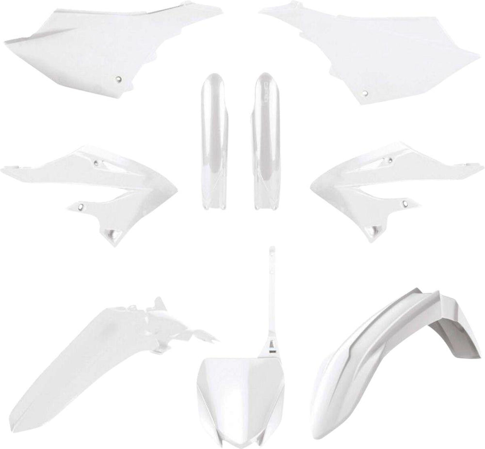 Polisport Plastics Kit For Yamaha YZ125 2022-2026 - White