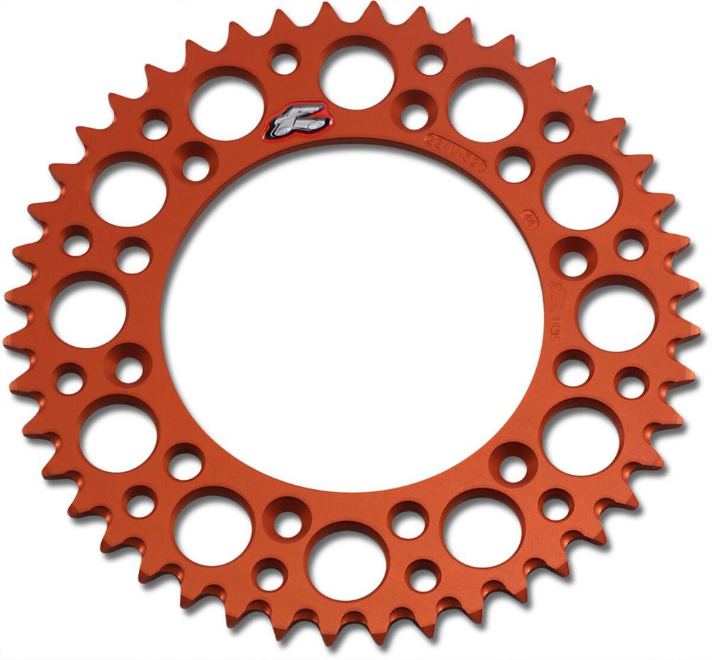 Renthal Ultralight Sprocket For Husqvarna 701 Enduro 2016-2021 Rear 44T - Orange