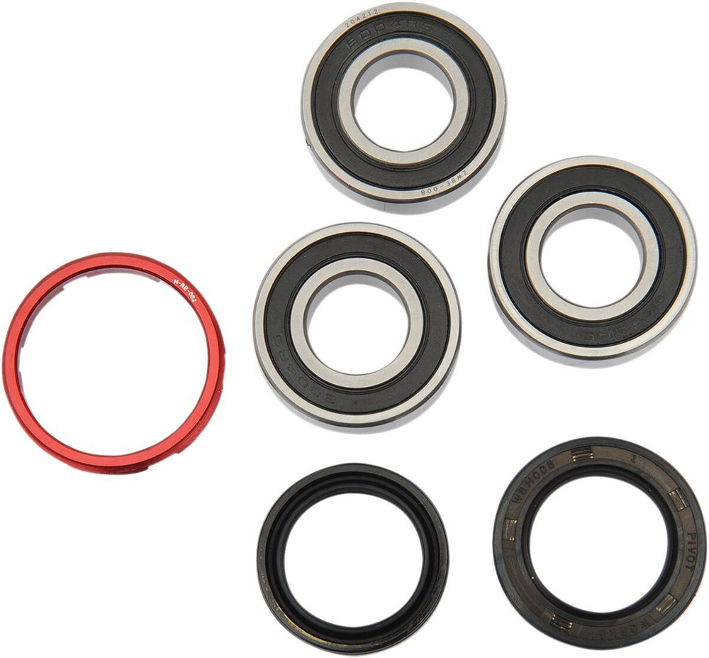 Pivot Works Wheel Bearing & Seal Kit For Honda CR125 1990-1999 Rear