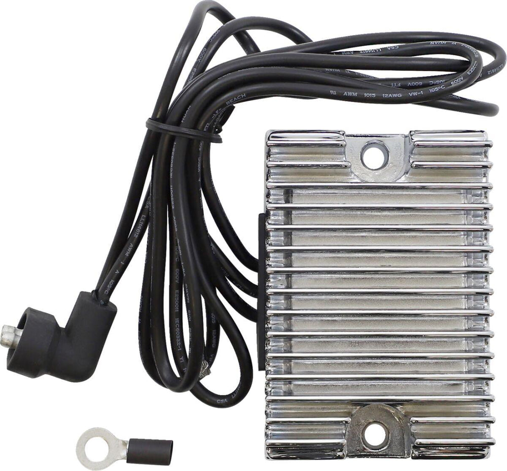 Drag Specialties Premium Voltage Regulator For Harley Davidson FLST 1340 1989-1990 - Chrome