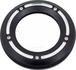 Trask Assault Derby Cover with Window For Harley Davidson FLDE 1750 2019-2020 - Black/Reverse Cut