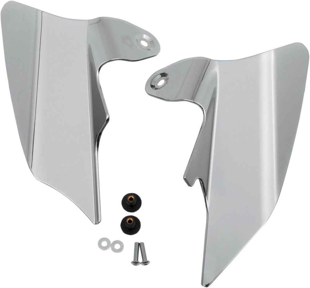 Kuryakyn Saddle Shields For Harley Davidson FLHR 1340 1998 - Reflective/Smoke