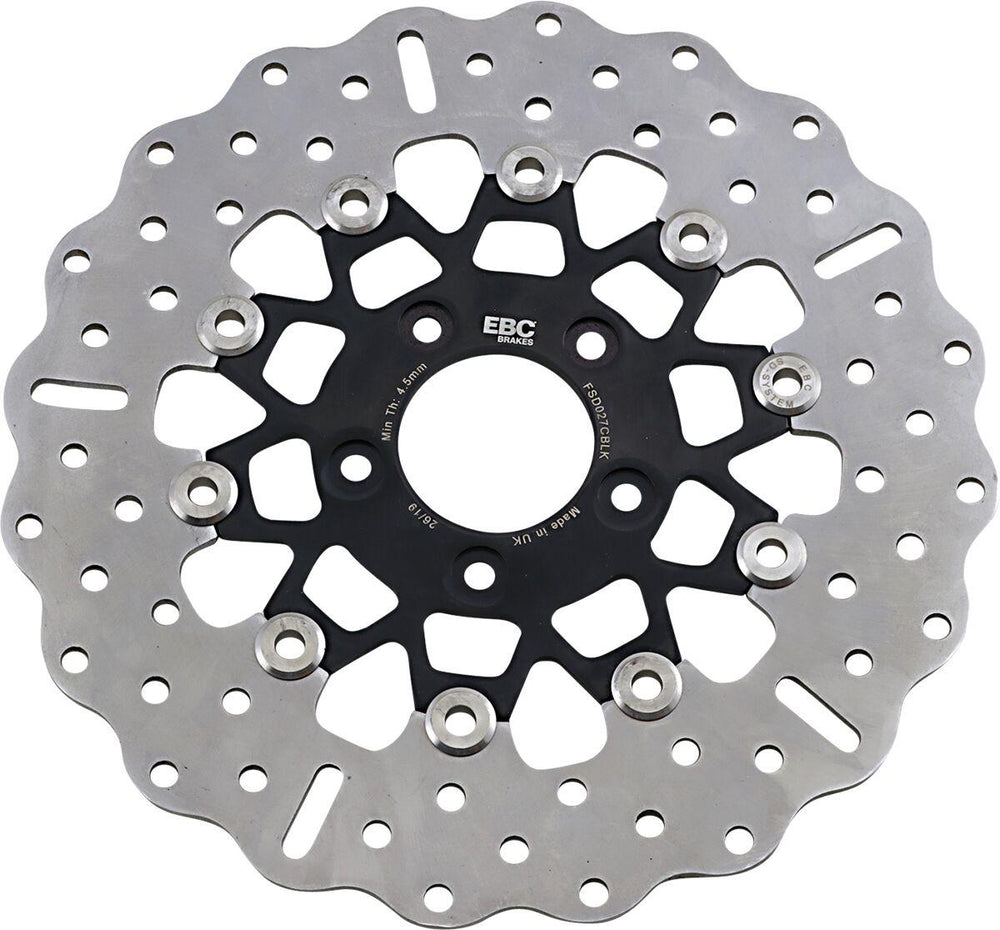 EBC FSD Series Stainless Steel Front Brake Disc For Big Twins For Harley Davidson FLHR 1450 2000-2006 Front