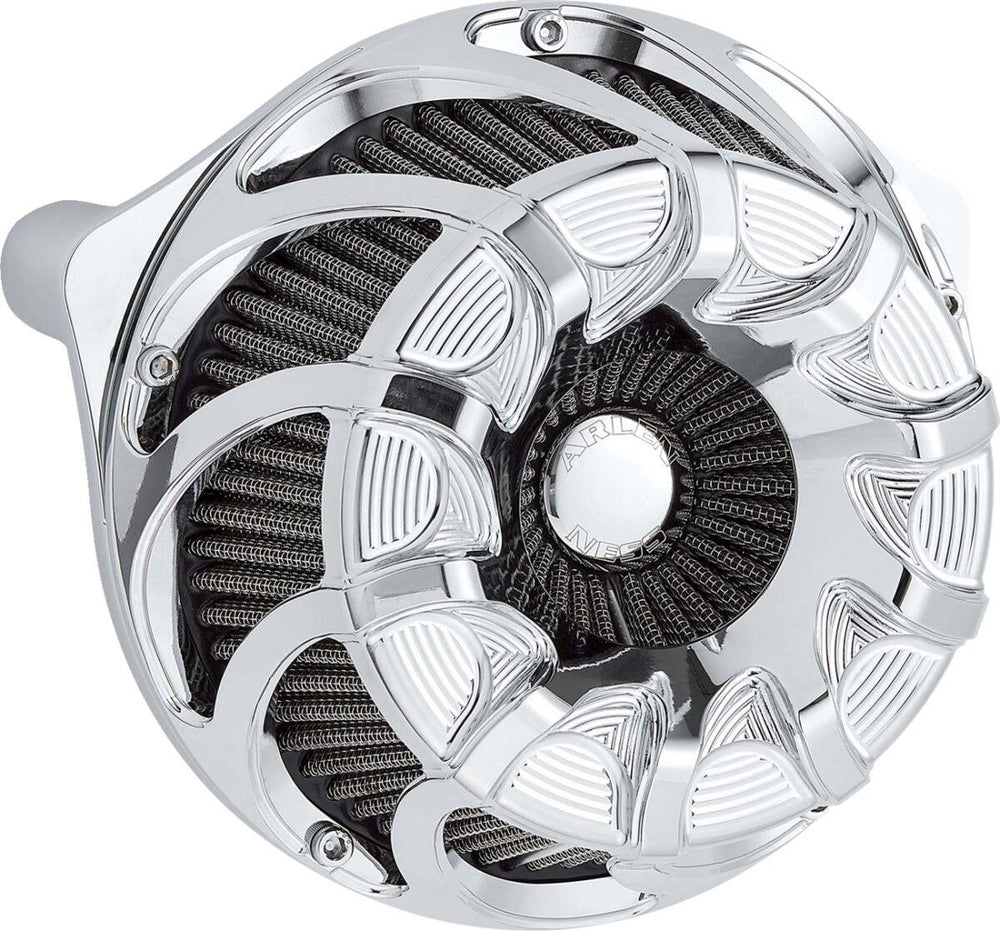 Arlen Ness Inverted Series Drift Air Cleaner Kit For Harley Davidson FLHX 1923 2024-2026 - Chrome