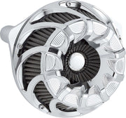 Arlen Ness Inverted Series Drift Air Cleaner Kit For Harley Davidson FLHX 1923 2024-2026 - Chrome