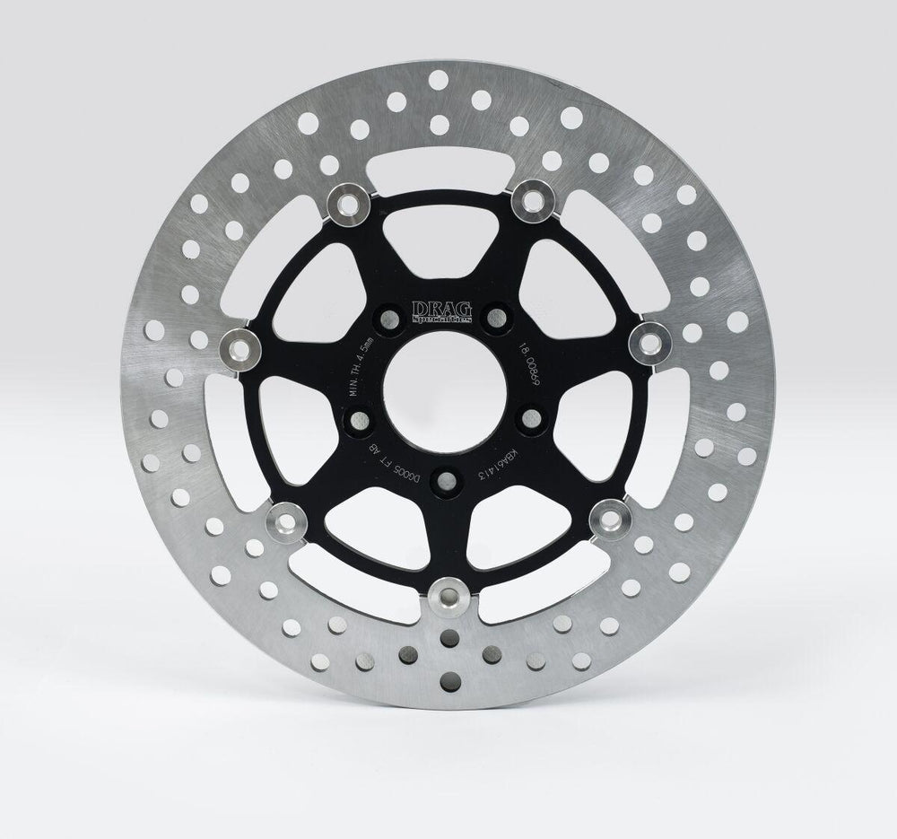 Drag Specialties FT Series Brake Disc For Harley Davidson FLDE 1750 2018-2020 Front - Black