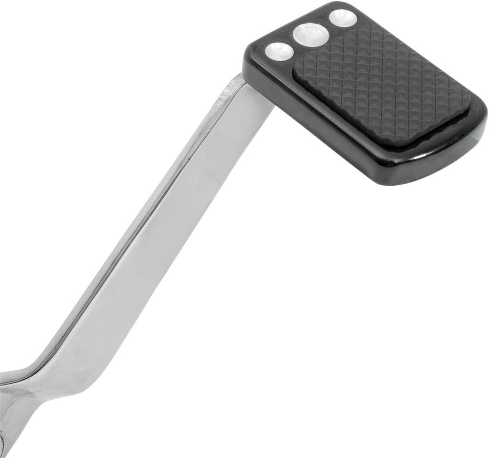 Drag Specialties Brake Pedal Cover For Harley Davidson FXCW 1584 2008-2009 - Black Chrome
