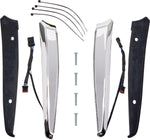 Ciro Horizon LED Lighted Windshield Trim For Harley Davidson FLTRK 1868 ABS 2020-2024 Chrome Clear