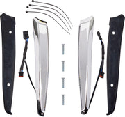 Ciro Horizon LED Lighted Windshield Trim For Harley Davidson FLTRK 1868 ABS 2020-2024 Chrome Clear