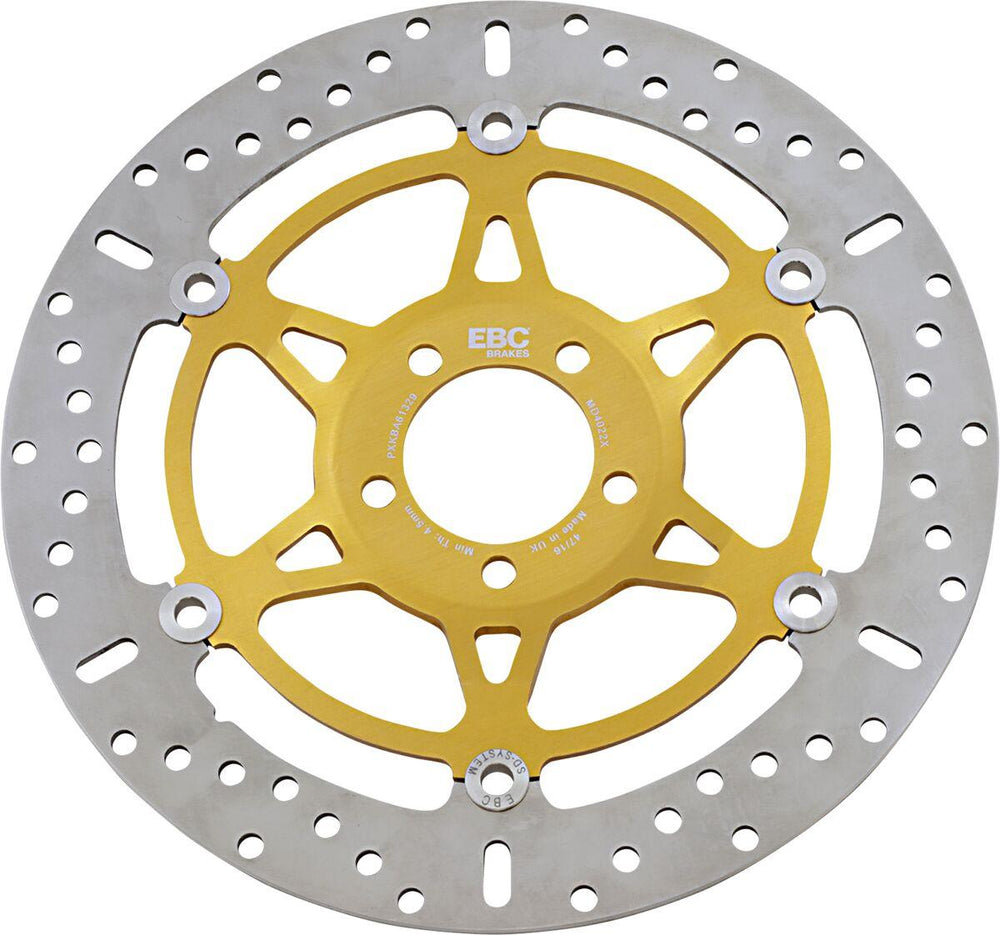 EBC MD Series Pro-Lite Contour X Brake Disc For Kawasaki VN 1500 Vulcan Mean Streak 2002-2003 Front Left