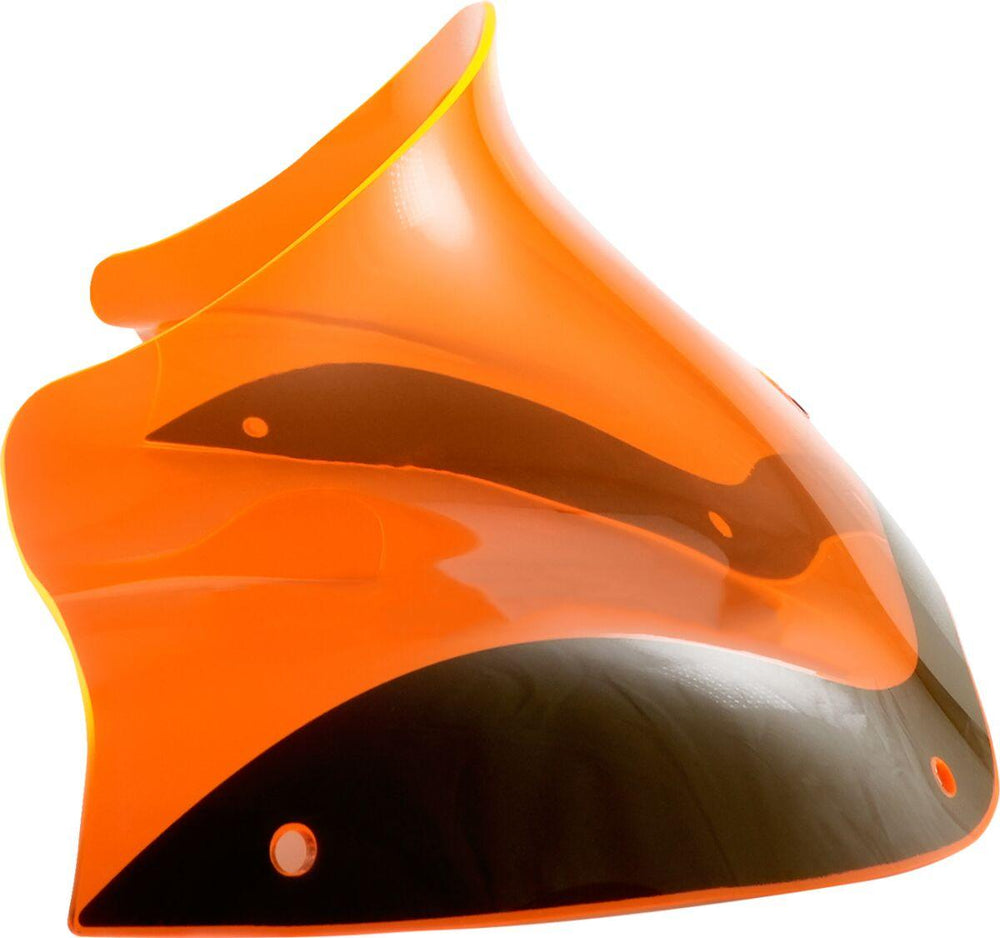 Klock Werks Kolor Flare Ice Windshield For Harley Davidson FLTR 1450 Road Glide 1999-2003 20.5 cm (8") - Orange