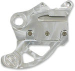 Moose Racing Pro Shark Fin Disc Protector with Brake Carrier For Kawasaki KLX450R 2008-2010 - Silver