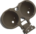 LA Choppers Dual Gauge Mount for Performance Risers For Harley Davidson FLD 1690 2012-2013 - Brown