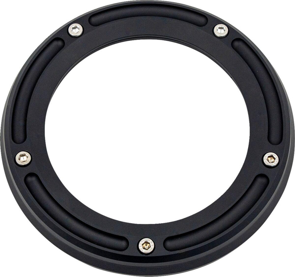 Trask Assault Derby Cover with Window For Harley Davidson FLH 1868 2021 - Black