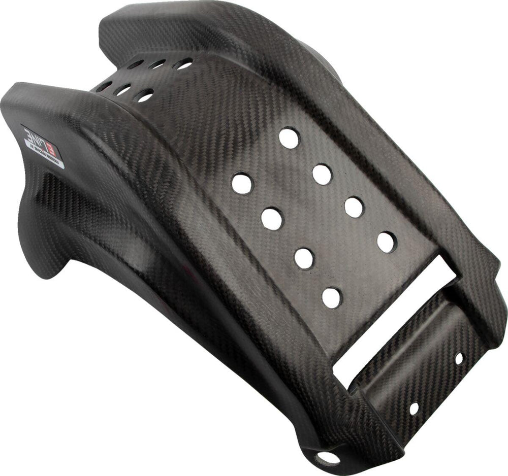 Moose Racing Carbon Fibre Skid Plate For Gas Gas EX350F 2024 - Black