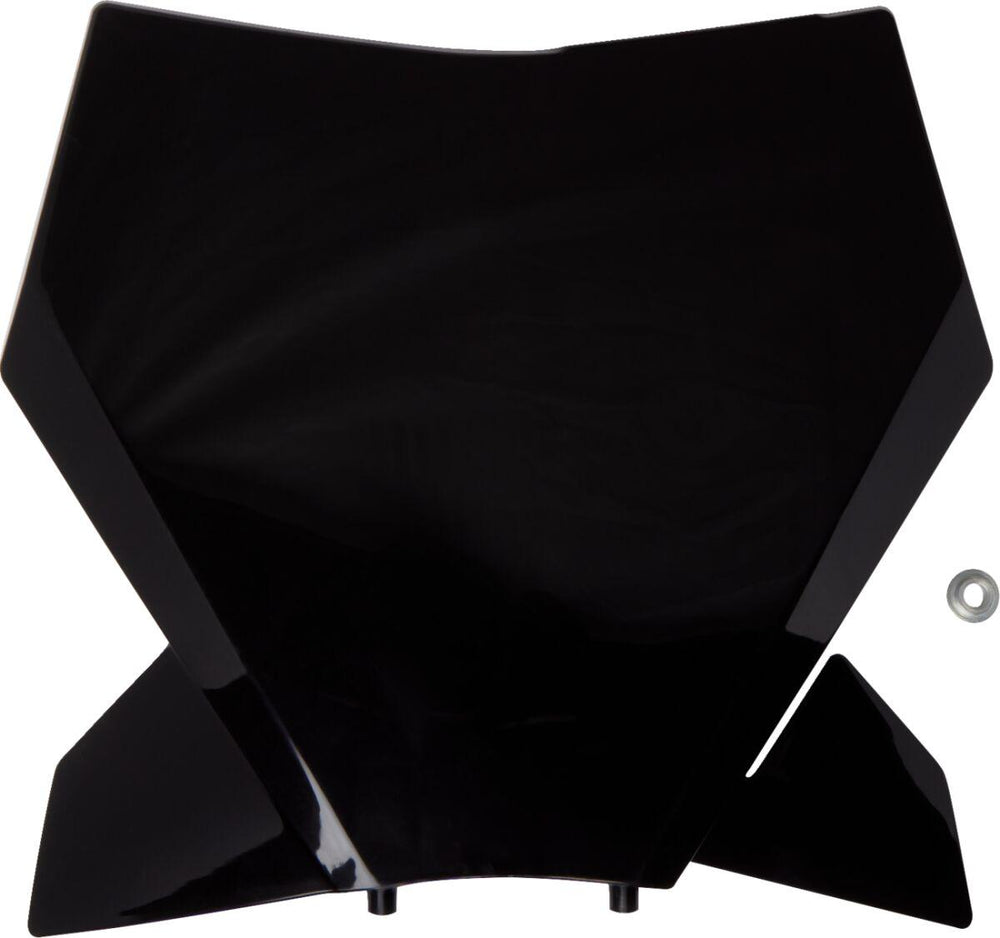 UFO Front Number Board For KTM  SX125 2023-2025 - Black