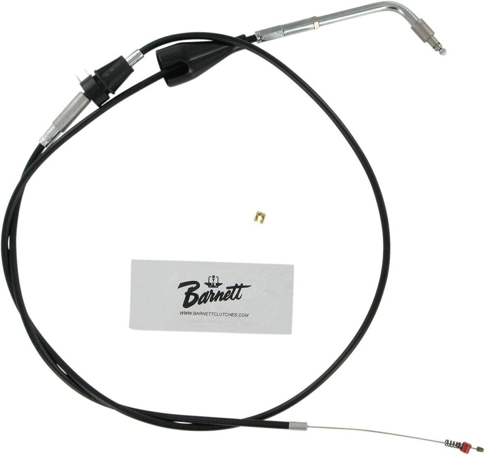Barnett  Vinyl Throttle Idle Cable For Harley Davidson FLHT 1584 2007 115.5 cm (45-1 2") - Black