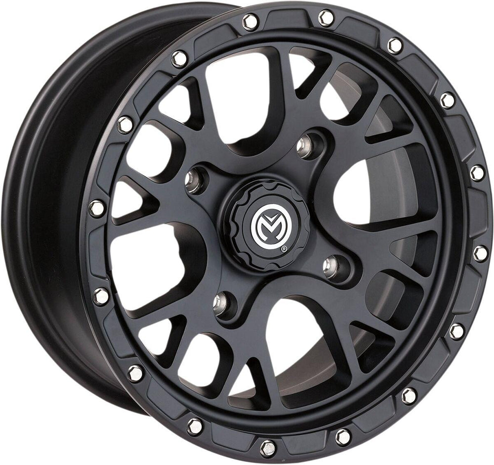 Moose Racing 545X Wheel For Can Am (BRP) Commander 1000 EFI 2017 Fits Front Or Rear - Black Satin