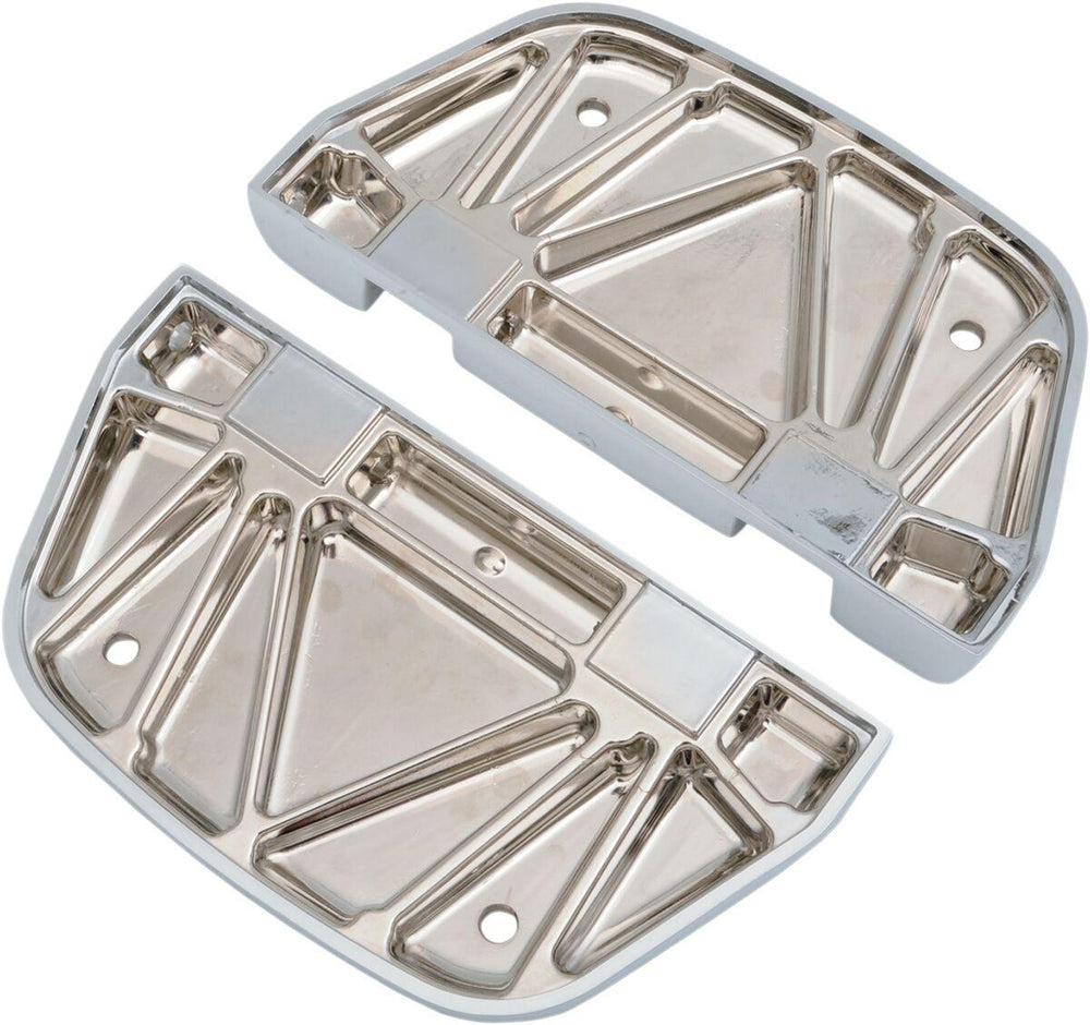 Drag Specialties Passenger Floorboards & Inserts For Harley Davidson FLHR 1584 2007-2008 - Chrome