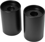 LA Choppers Handlebar Riser Extensions 2" - 1-1/4"  - Black/Flat