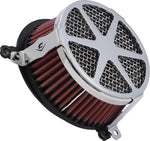 Cobra Air Cleaner Kit For Harley Davidson FLDE 1750 ABS 2018 2019-2020 Spoke - Chrome