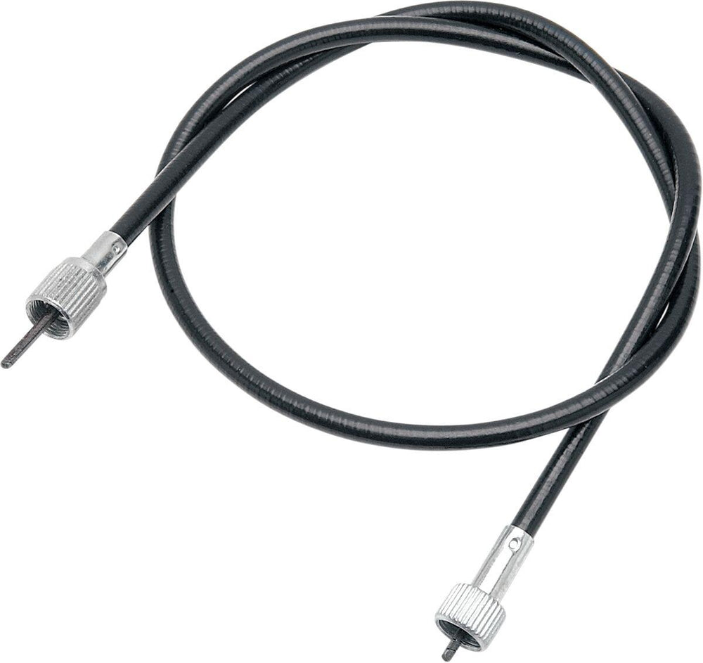 Drag Specialties Tachometer Cable For Harley Davidson XLCH 1000 1974-1978 - Black