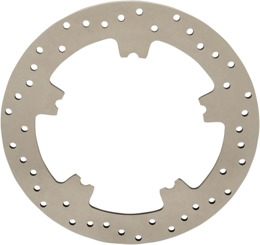 Drag Specialties Stainless Steel Drilled Brake Disc For Harley Davidson FLD 1690 2012-2013 Front