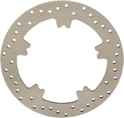Drag Specialties Stainless Steel Drilled Brake Disc For Harley Davidson FLD 1690 2012-2013 Front