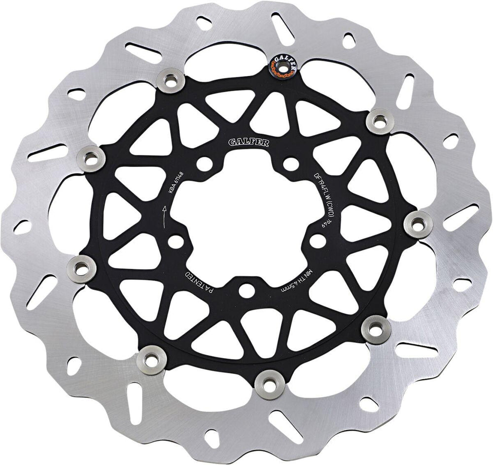 Galfer Floating Wave Brake Disc For Kawasaki ZX-10 R 1000 ABS 2016-2026 Fits Front Right