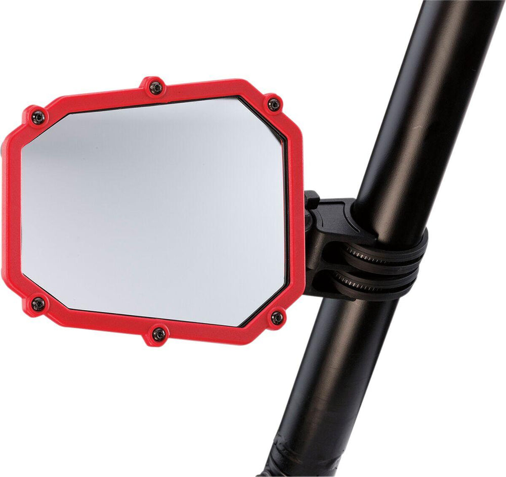 Moose Racing Side Mirror Accent Frame For John Deere 2030A 1200 2018-2022 Right or Left Side - Red