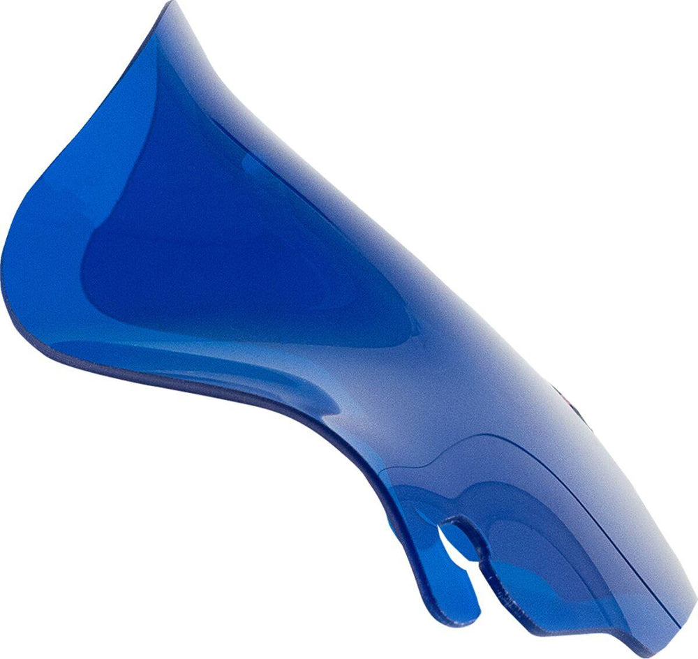 Klock Werks Kolor Flare Windshield For Harley Davidson FLHR 1340 1996-1998 16.5 cm (6-1/2") - Blue