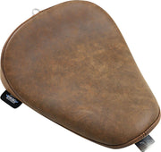 Drag Specialties Bobber Solo Seat For Harley Davidson XL 1200 C 2010-2020 Distressed - Brown