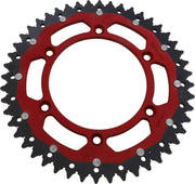 Moose Racing Dual Sprocket For Gas Gas EC 250 2021-2025 Rear Red 48T