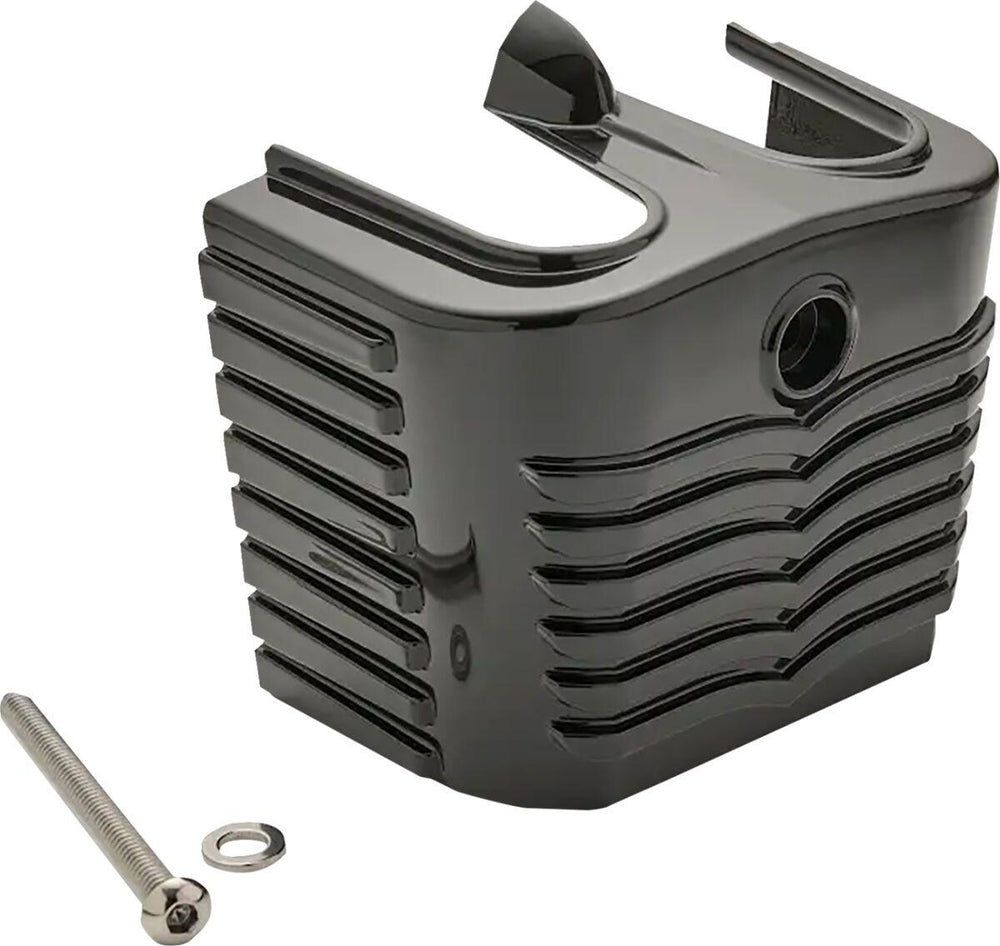 Ciro Coil Cover For Harley Davidson FLHLT 1923 ABS 2026 - Black