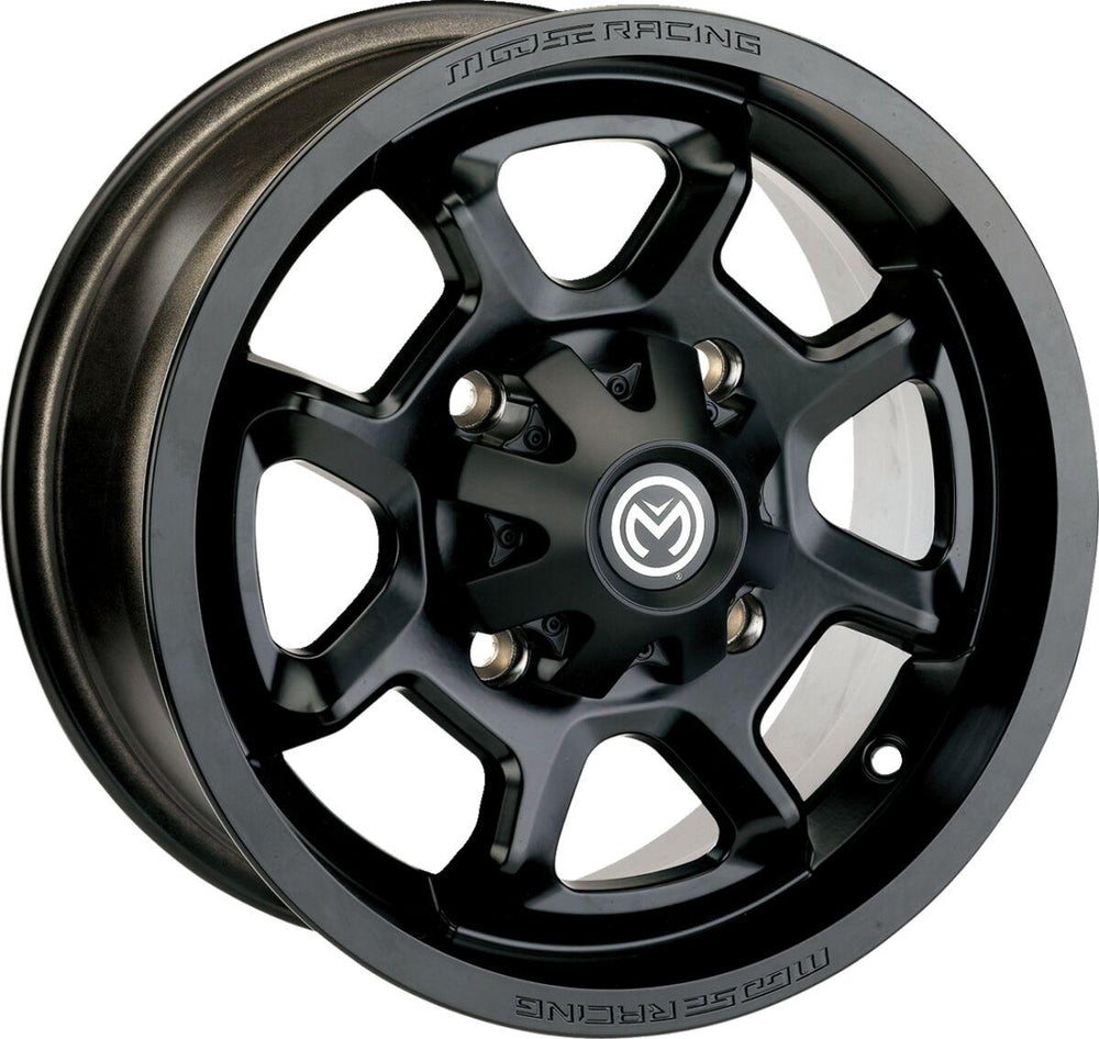 Moose Racing 415X Wheel For Kawasaki KVF650 I 4X4 2006-2013 Rear 12x8" - Black
