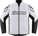 Icon Unisex Hooligan Jacket - Black White