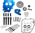S&S Cycle Cam Chest Kit Without Cams For Gear Drive Twin Cam For Harley Davidson FLHR 1450 1999-2003 - Black