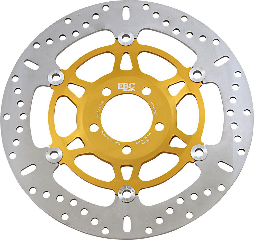 EBC MD Series Pro-Lite Contour X Brake Disc For Kawasaki ZX-6 600 Ninja 1998-2002 Front